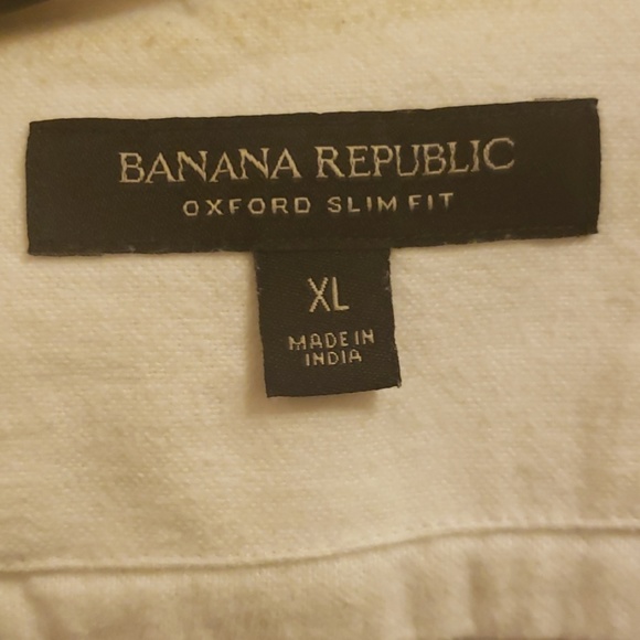 Banana Republic Shirts Banana Republic Xl Oxford Slim Fit Poshmark